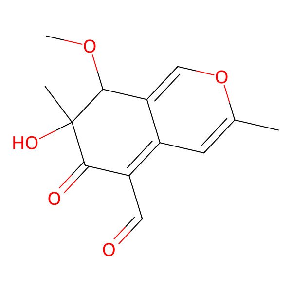 2D Structure of 8-O-methylepiaustdiol