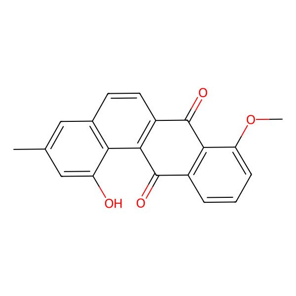 2D Structure of 8-O-Methyltetrangulol