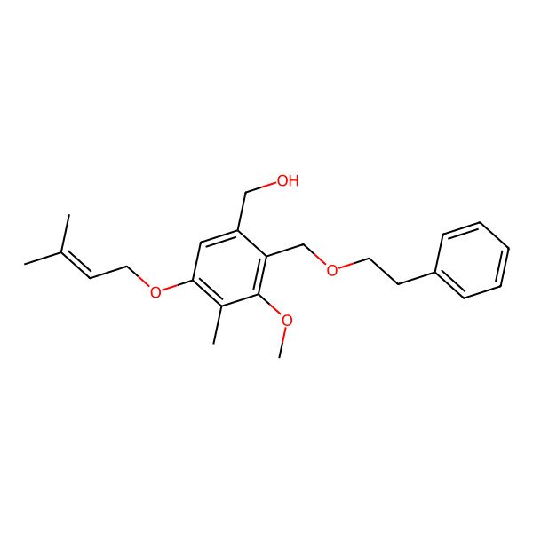2D Structure of 8-Zinniol 2-(phenyl)ethyl ether