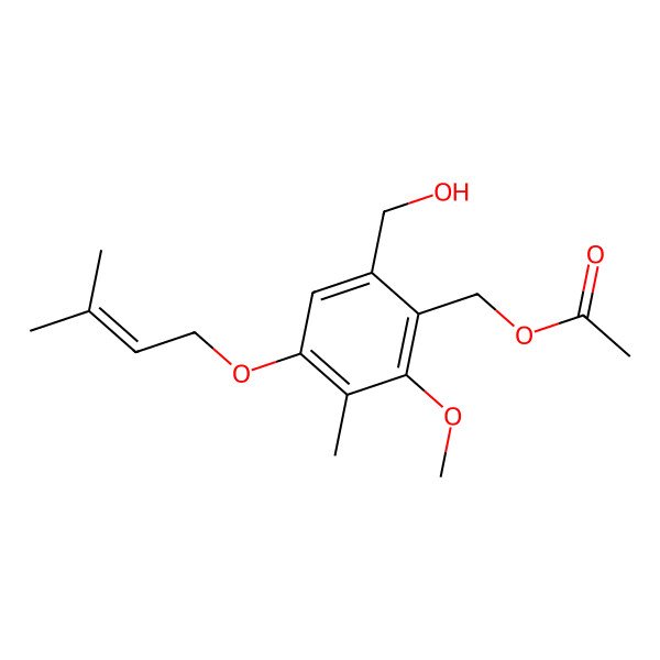 2D Structure of 8-Zinniol acetate