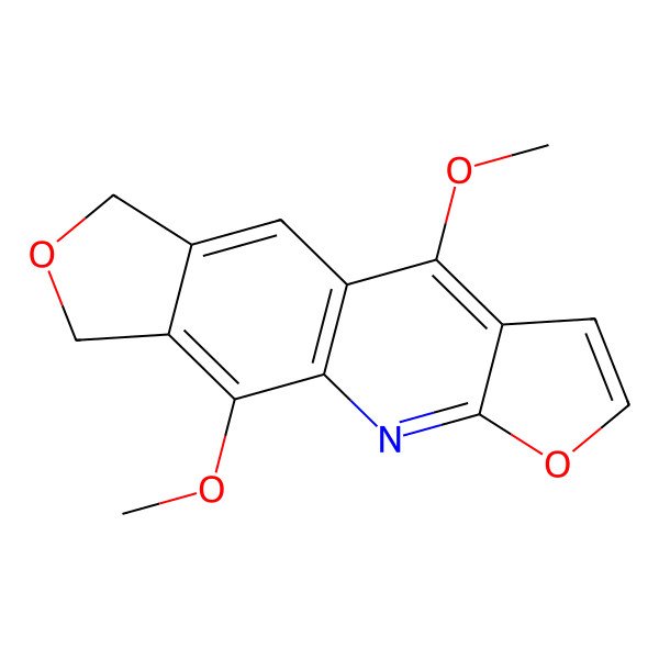2D Structure of 8,16-Dimethoxy-4,13-dioxa-2-azatetracyclo[7.7.0.03,7.011,15]hexadeca-1(9),2,5,7,10,15-hexaene