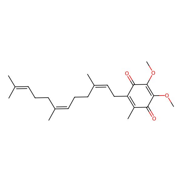 2D Structure of Ubiquinone Q3