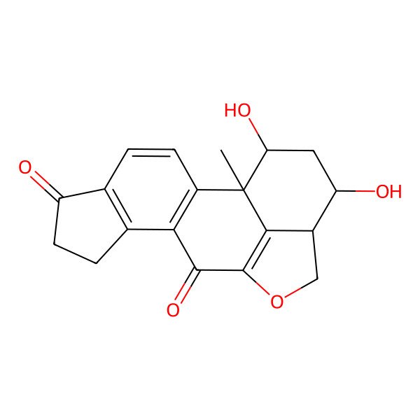 2D Structure of Desmethoxyviridiol