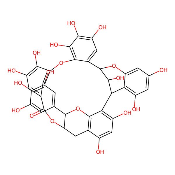 (1S,9R,10R,25R,33R)-3,5,15,16,20,21,22,29,31,33-decahydroxy-9-(3,4,5 ...