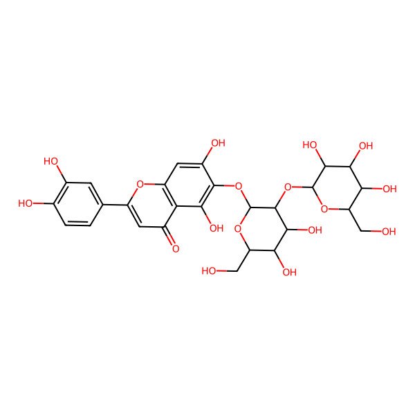 2D Structure of 6-[4,5-Dihydroxy-6-(hydroxymethyl)-3-[3,4,5-trihydroxy-6-(hydroxymethyl)oxan-2-yl]oxyoxan-2-yl]oxy-2-(3,4-dihydroxyphenyl)-5,7-dihydroxychromen-4-one