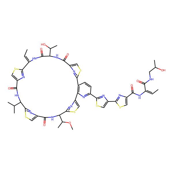 2D Structure of Thiocillin III