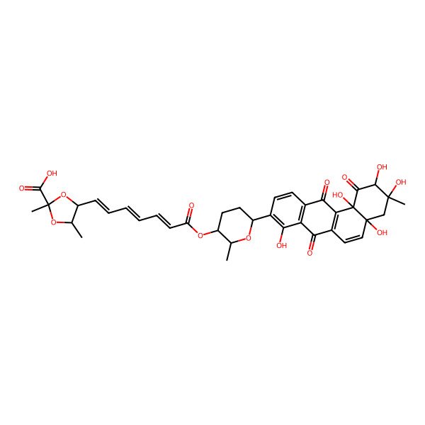 2D Structure of Dioxamycin