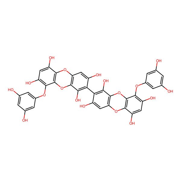 2D Structure of 8,8'-Bieckol