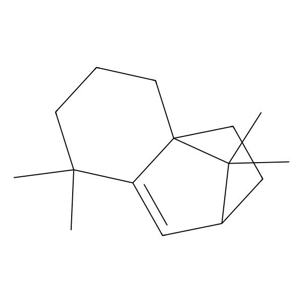 2D Structure of 8,8,9,9-Tetramethyl-3,4,5,6,7,8-hexahydro-2H-2,4a-methanonaphthalene