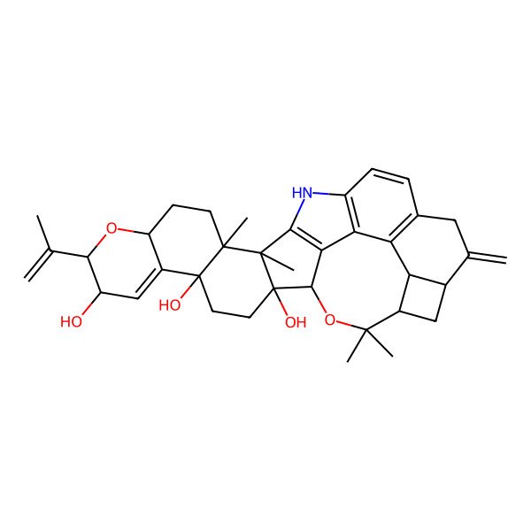 2D Structure of Penitrem G