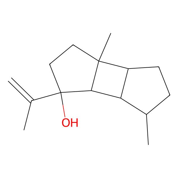 2D Structure of 8beta-Hydroxyprespatane