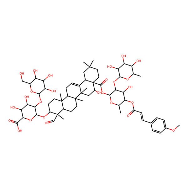 2D Structure of Jenisseensoside D