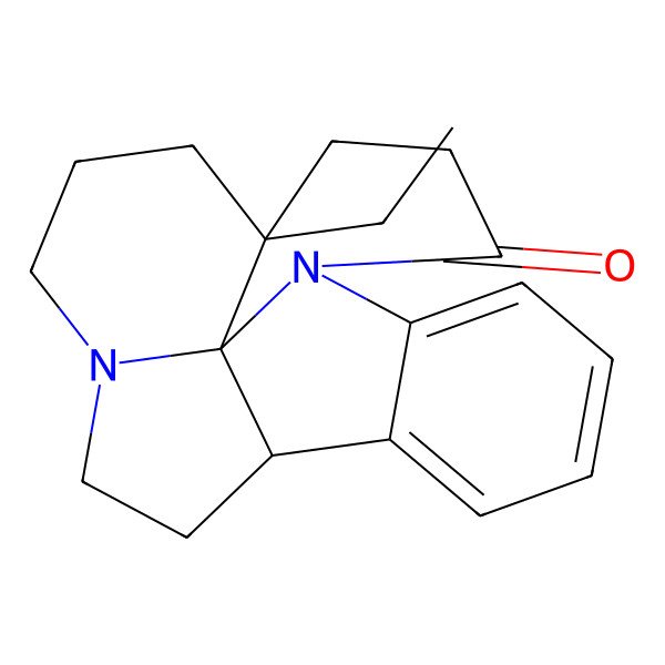 2D Structure of (8S,15R)-15-ethyl-1,11-diazapentacyclo[9.7.1.02,7.08,19.015,19]nonadeca-2,4,6-trien-18-one
