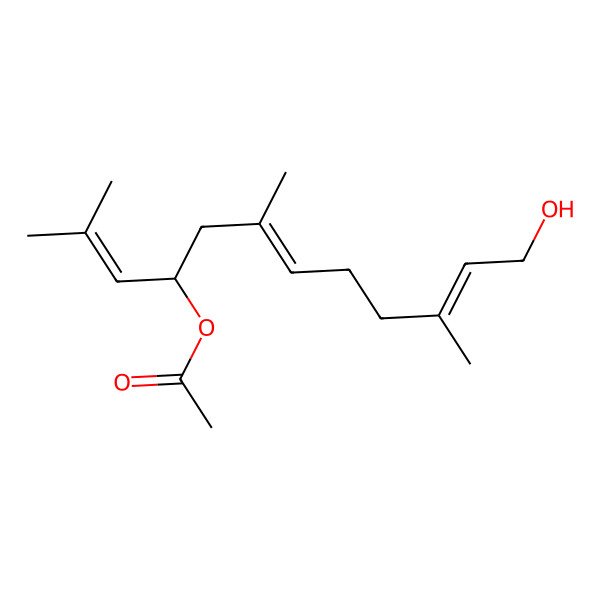 2D Structure of 9-Acetoxyfarnesol
