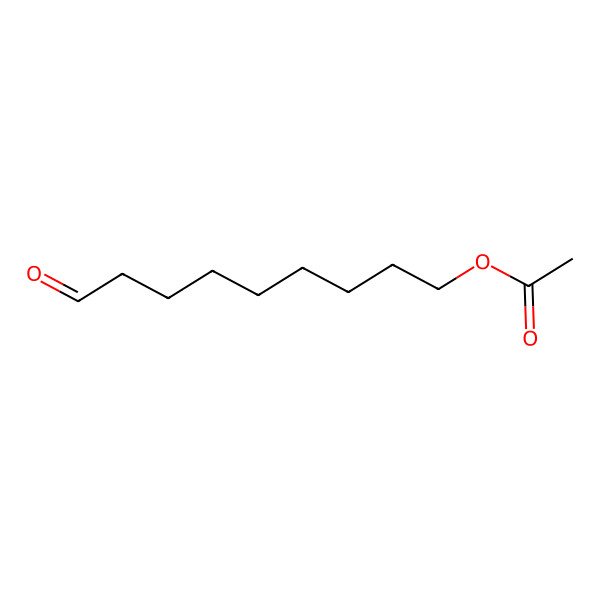 2D Structure of 9-Acetoxynonanal 2D Structure of 9-Acetoxynonanal