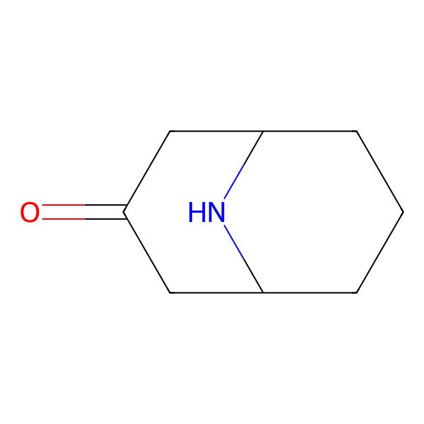 2D Structure of 9-Azabicyclo[3.3.1]nonan-3-one