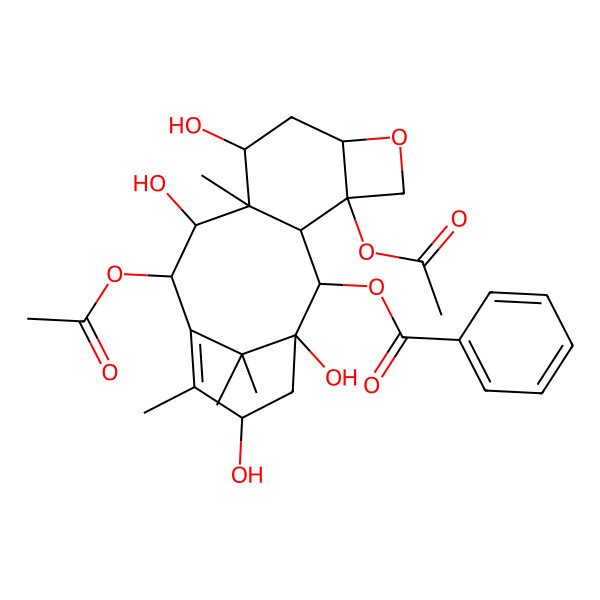 2D Structure of 9-dihydrobaccatin III 2D Structure of 9-dihydrobaccatin III