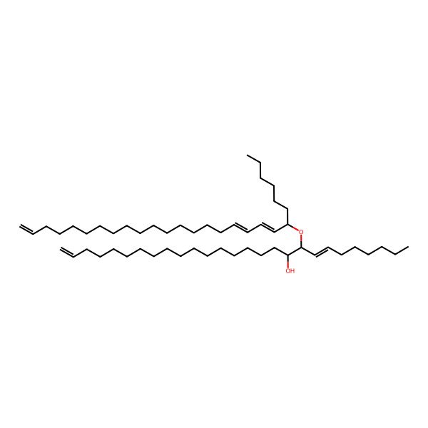 2D Structure of 9-Heptacosa-8,10,26-trien-7-yloxyheptacosa-7,26-dien-10-ol
