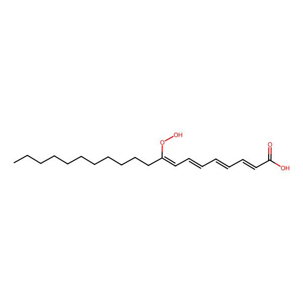 2D Structure of 9-Hydroperoxyeicosatetraenoic acid