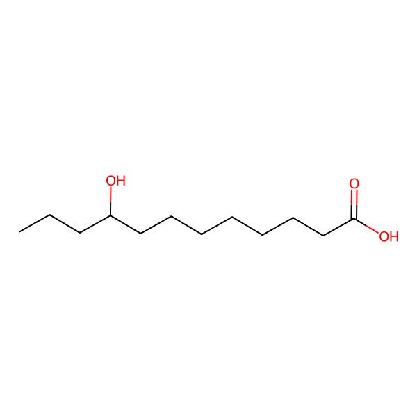 2D Structure of 9-Hydroxy-dodecanoic acid 2D Structure of 9-Hydroxy-dodecanoic acid