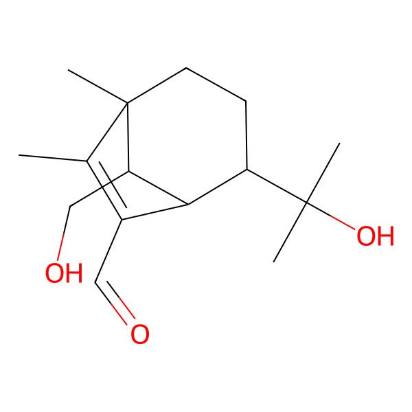 2D Structure of 9-Hydroxy-helminthosporol