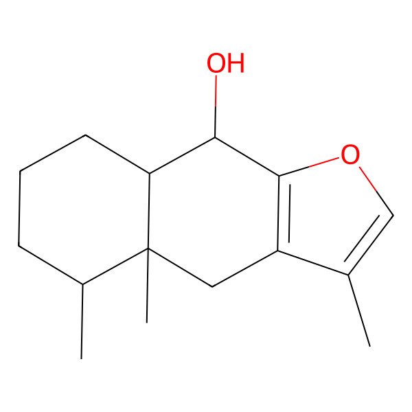 2D Structure of 9-Hydroxyeremophilane