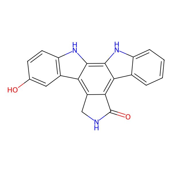 2D Structure of 9-hydroxyl-K252c