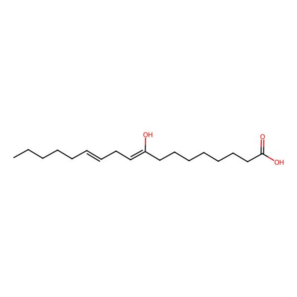 2D Structure of 9-Hydroxylinoleic acid