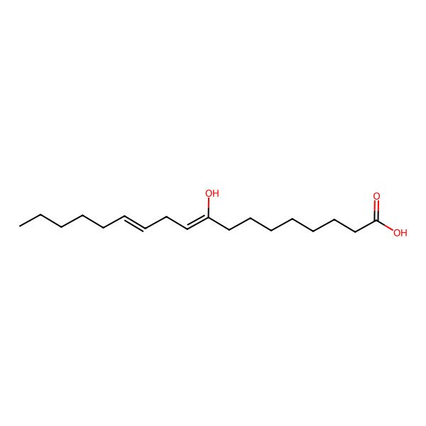 2D Structure of 9-Hydroxyoctadeca-9,12-dienoic acid
