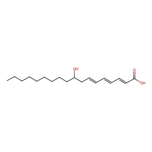 2D Structure of 9-Hydroxyoctadecatrienoic acid