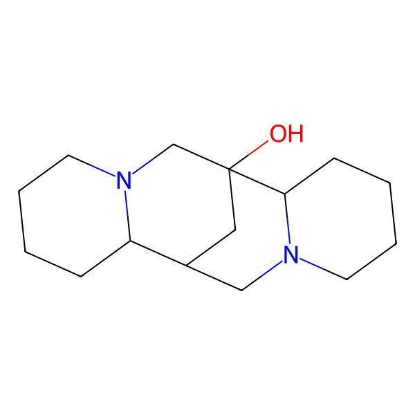 2D Structure of 9-Hydroxysparteine