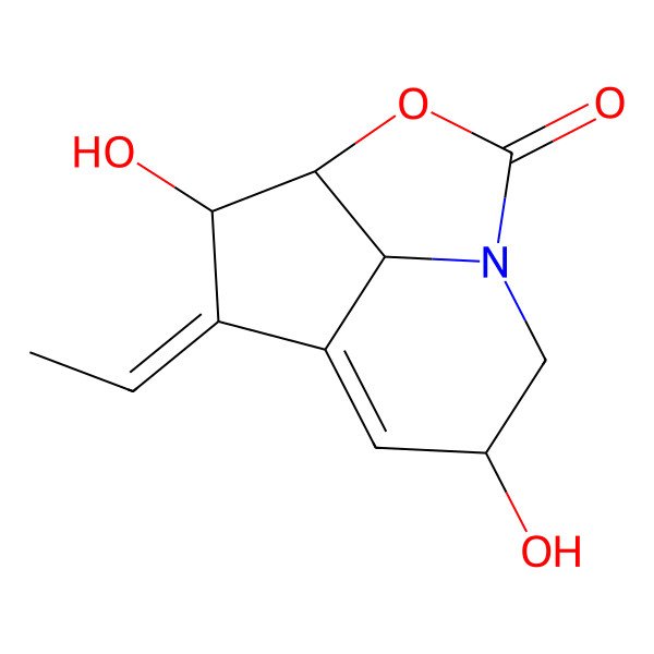 2D Structure of 9-Hydroxystreptazolin