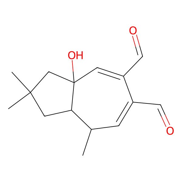 2D Structure of 9-Hydroxyvelleral