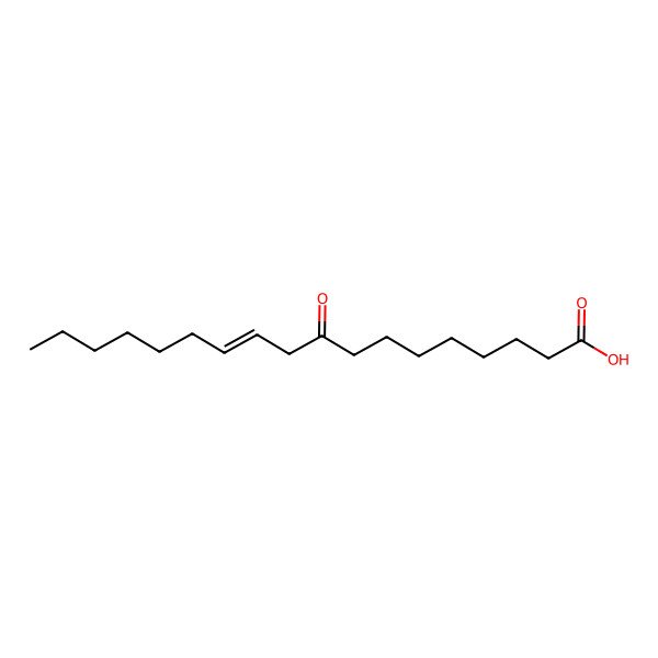 2D Structure of 9-keto-11Z-octadecenoic acid