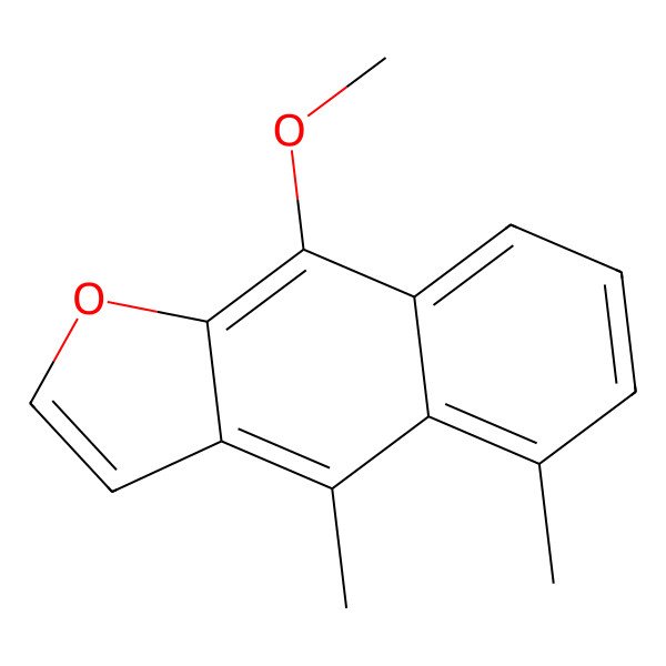 2D Structure of 9-Methoxy-4,5-dimethylbenzo[f][1]benzofuran