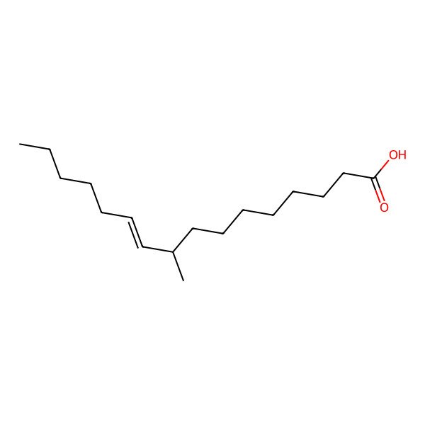 2D Structure of 9-Methyl-hexadec-10-enoic acid