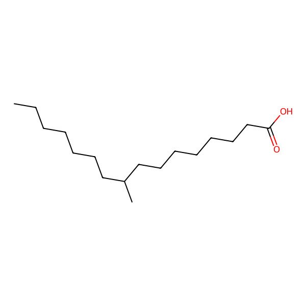 2D Structure of 9-Methyl-hexadecanoic acid