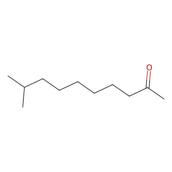 2D Structure of 9-Methyldecan-2-one