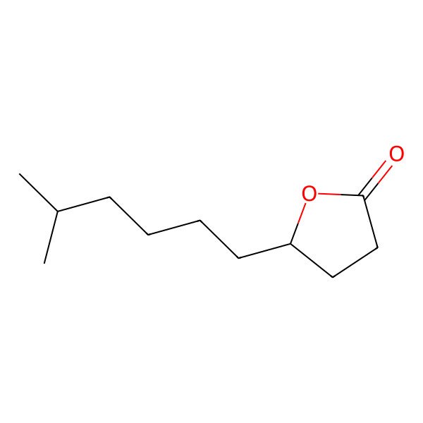 2D Structure of 9-Methyldecano-4-lactone