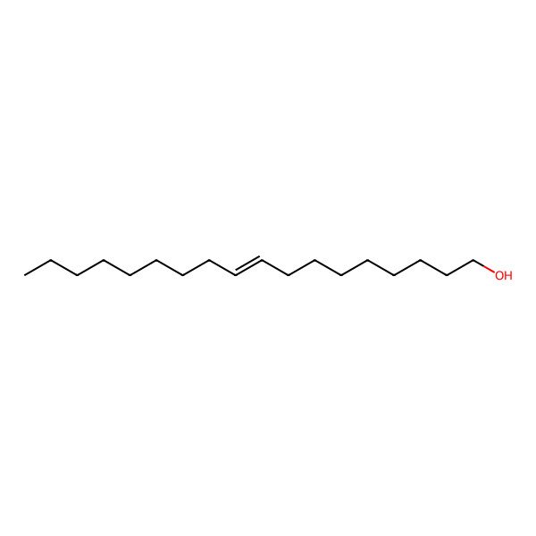 2D Structure of 9-Octadecen-1-ol