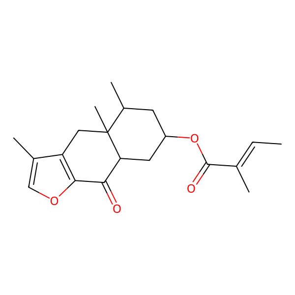 2D Structure of 9-Oxofuranopetasin