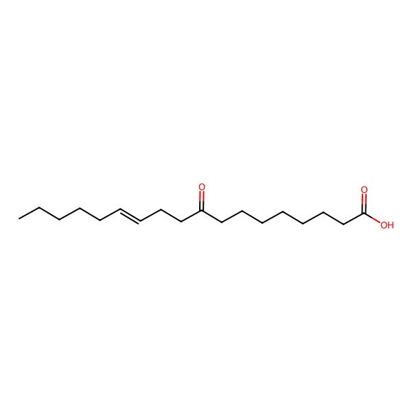 2D Structure of 9-Oxooctadec-12-enoic acid