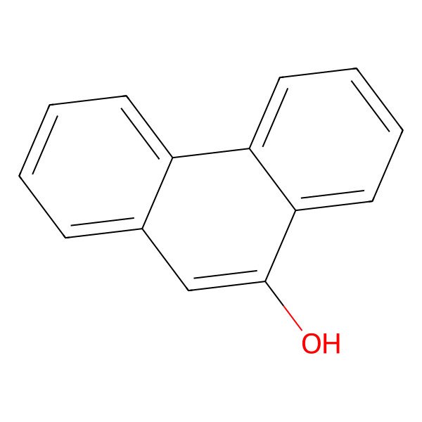 2D Structure of 9-Phenanthrol