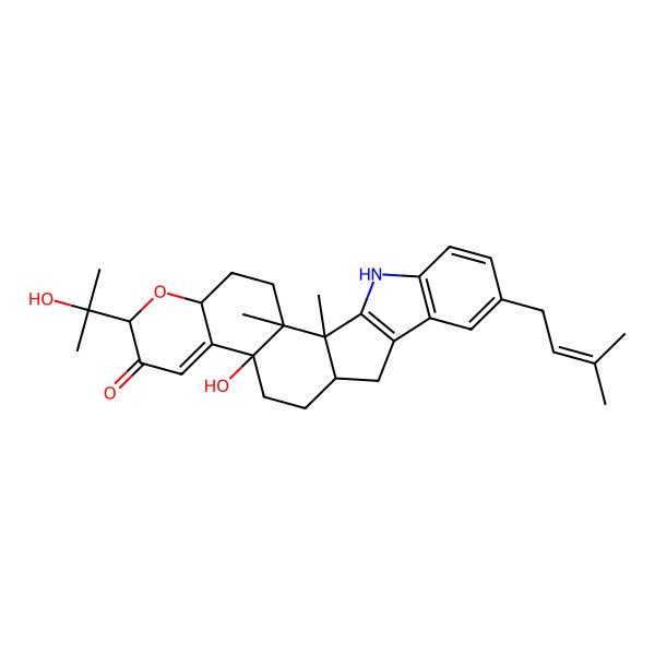 2D Structure of 9-Prenylpaxilline