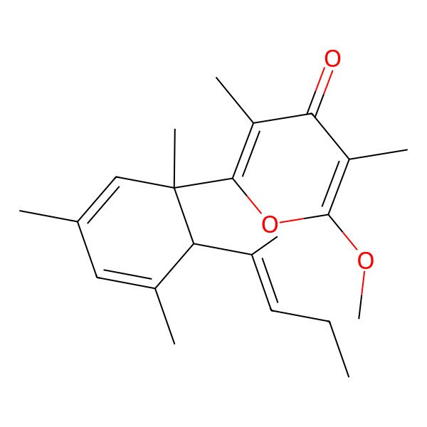 2D Structure of 9,10-Deoxytridachione