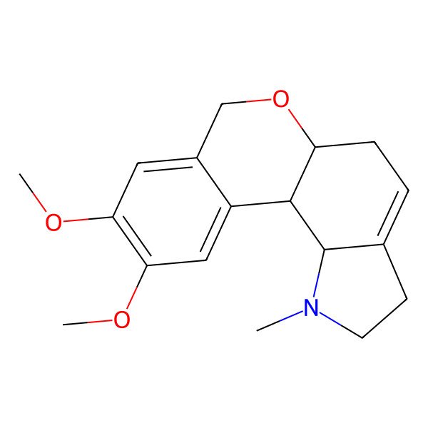 2D Structure of 9,10-Dimethoxy-1-methyllycorenan