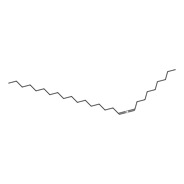 2D Structure of 9,10-Heptacosadiene