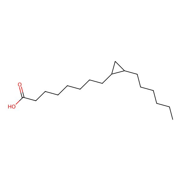 2D Structure of 9,10-Methylenehexadecanoic acid