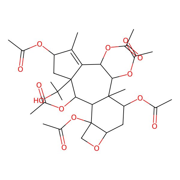 2D Structure of 9,13-diacetyltaxumairol W