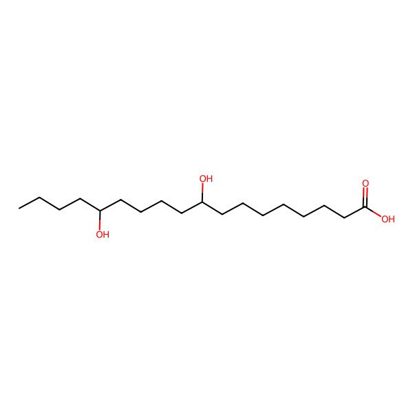 2D Structure of 9,14-Dihydroxyoctadecanoic acid